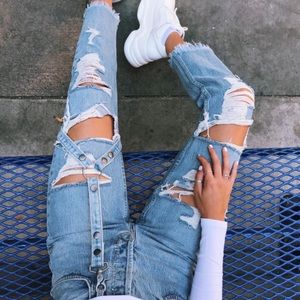 LF// Emilia Denim Garter Harness